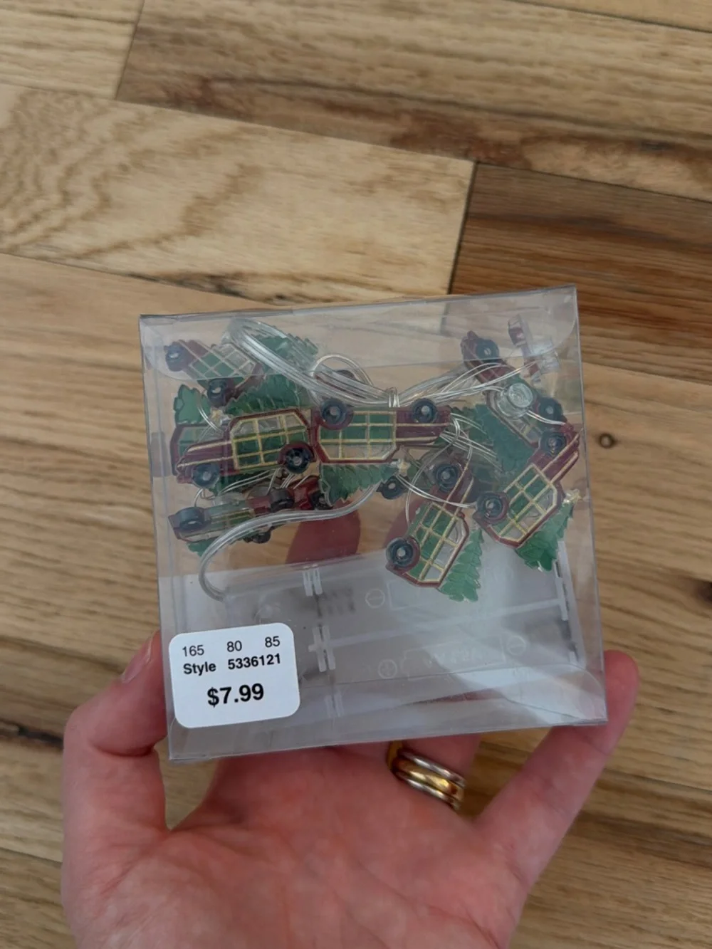 Christmas String Lights Jeep Grand Wagoneer